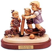 Hummel Figurines - Scooter Time